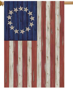 Briarwood Lane Betsy Ross House Flag #HFBL-H00379