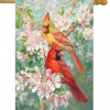 Briarwood Lane Cardinal Glory House Flag #HFBL-H00637