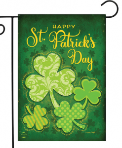 Briarwood Lane Lucky Shamrocks Garden Flag #GFBL-G01185