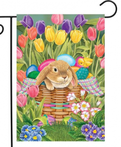 Briarwood Lane Spring Rabbit Garden Flag #GFBL-G00799