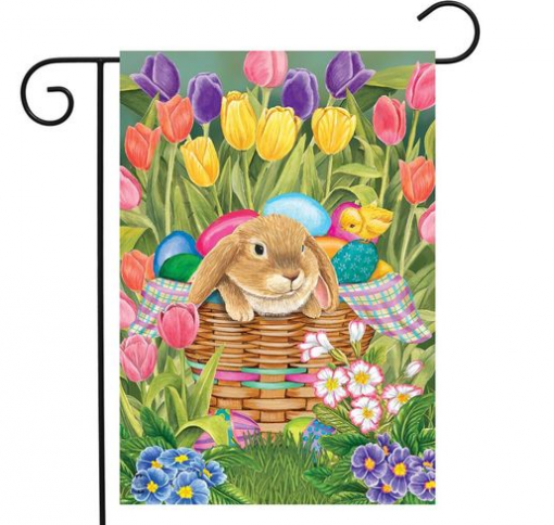 Briarwood Lane Spring Rabbit Garden Flag #GFBL-G00799