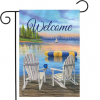 Briarwood Lane Waterfront Retreat Welcome Garden Flag #GFBL-G00787