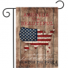 Briarwood Lane America the Beautiful Map Garden Flag #GFBL-G00170