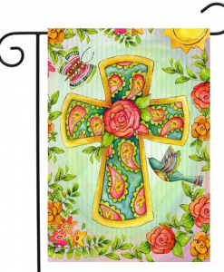 Briarwood Lane Joyful Cross Garden Flag #GFBL-G00768