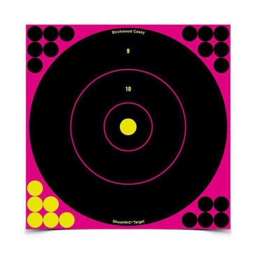 Birchwood Casey Shoot-N-C Pink Bull's Eye