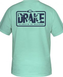 Drake Men's Always in Season Tee S/S #DT9195 - Aqua