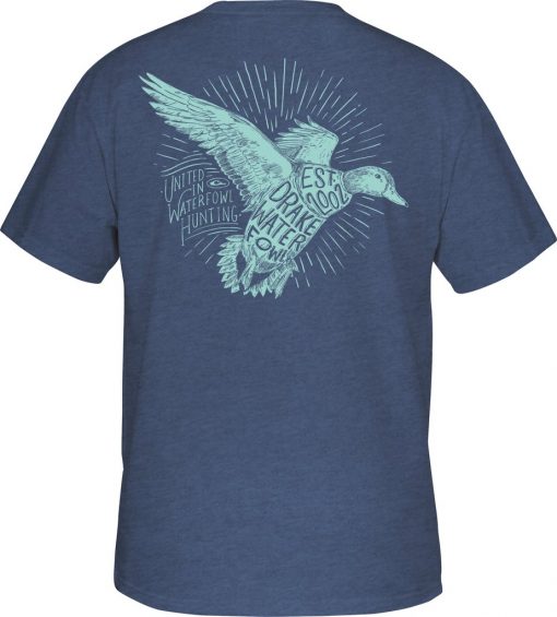 Drake Men's Grafitti Mallard Tee S/S #DT9210