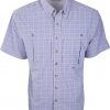 Drake Men's Wingshooter's Plaid Sun Shirt S/S #DW2650