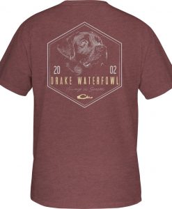 Drake Men's In-the-Zone Black Lab Tee S/S #DT9205