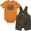 Carhartt Boys' Infant Camo Shortall Set #CG8731