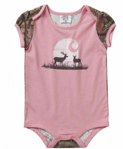 Carhartt Girls' Infant Moonlight Deer Bodyshirt #CA9771