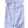 Carhartt Girls' Infant Woven Plaid Romper #CM9678