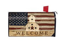 Briarwood Lane Americana Welcome Large Mailbox Cover #OSBL-L00118