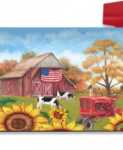 Briarwood Lane Sunflower Barn Mailbox Cover #MBBL-M00483