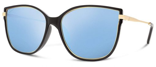 Abaco Ella Gloss Black/Caribbean Blue