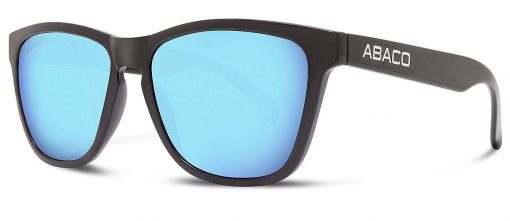 Abaco Kai Matte Black Caribbean Blue Mirror