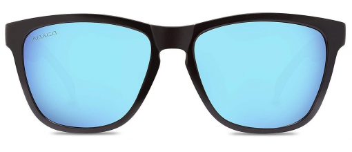 Abaco Kai Matte Black Caribbean Blue Mirror pic 2