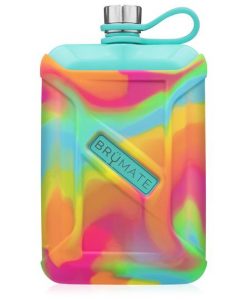 BruMate Liquor Canteen Tie Dye Aqua