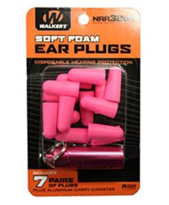 Walkers Ear Plugs Pink