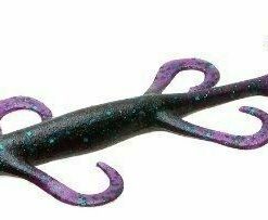 Zoom 6' Lizard Bait-Pack of 9 - Junebug #002-05