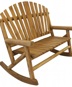 Leigh Country Teak-Log Bench Rocker