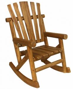 Leigh Country Teak-Log Rocker