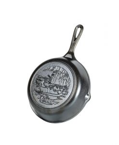 Lodge Logic Wildlife Series 8" Cast Iron Duck Skillet #L5SKWLDK