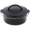 BIG GREEN EGG PROF CAST IRON DUTCH OVEN