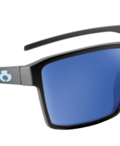 Blue Otter Polarized Sunglasses Watauga Matte Black-Night Blue