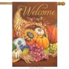 Briarwood Lane Cornucopia Welcome House Flag #H00245