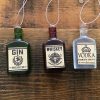 Ganz Christmas Ornament - Whiskey Vodka And Gin Bottle #MX175863