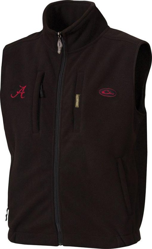 Drake Men's Alabama Windproof Layering Vest #1SD-ALA-600-BLK