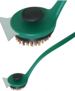 Big Green Egg Grid Cleaner Long, Handle Palmyra Brush #127129