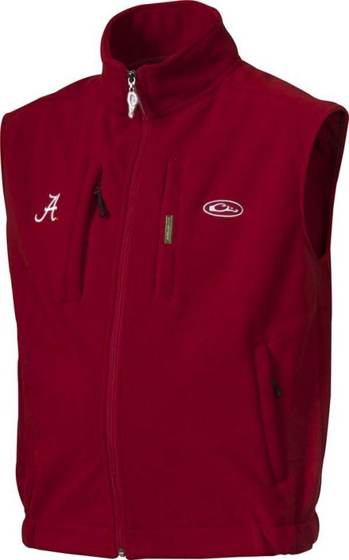 Drake Men's Alabama Windproof Layering Vest #SD-ALA-1600-CRM