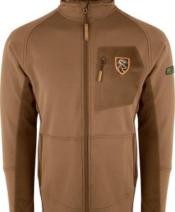 Drake Men's Pursuit Full Zip Hoodie W/Agion Active XL #DNT4055-DEA