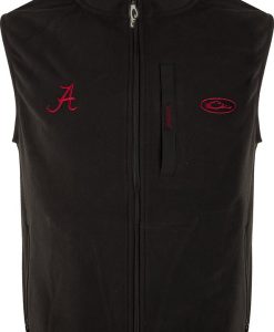 Drake Men's Alabama Camp Fleece Vest #SD-ALA-1603