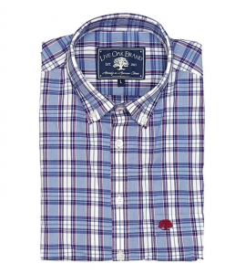 Live Oak Men's Mountain Weekend Brushed Cotton Button Down