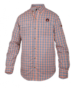 Drake Men's Auburn Gingham Plaid Wingshooter's Shirt L/S #SD-AUB-2201-NAO