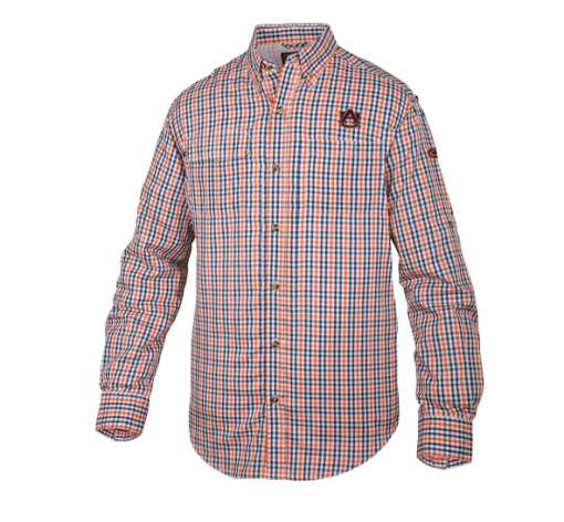 Drake Men's Auburn Gingham Plaid Wingshooter's Shirt L/S #SD-AUB-2201-NAO