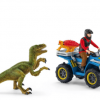 Schleich Quad Escape From Velociraptor #41466