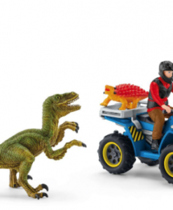 Schleich Quad Escape From Velociraptor #41466