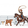 Schleich Team Roping With Cowboy #41418