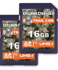 Delkin Trail Cam SD Memory Card 16GB 2 Pk. #DDSDTRL-2X16