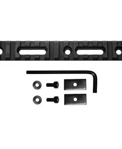 GrovTec Black 15 Slot 6" Picatinny Rail Section #GTSW191