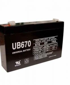 Gallagher 6 Volt 7.0 AMP Battery #A670