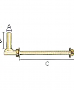 Gallagher Thru Post Gate Hanger - 14" #F0029U