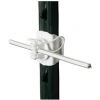 Gallagher HD T-Post Wide Jaw Pinlock Insulator - White #G682134