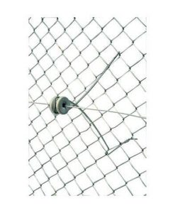 Gallagher Chain Link Offset w/Porcelain Insulator - 12" #G653054