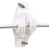 Gallagher HD Wood Post Wide Jaw Claw Insulator - White #G67614