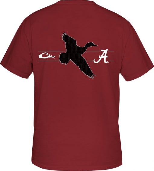 Drake Men's Alabama Drake & School Logo Tee #SD-ALA-9010